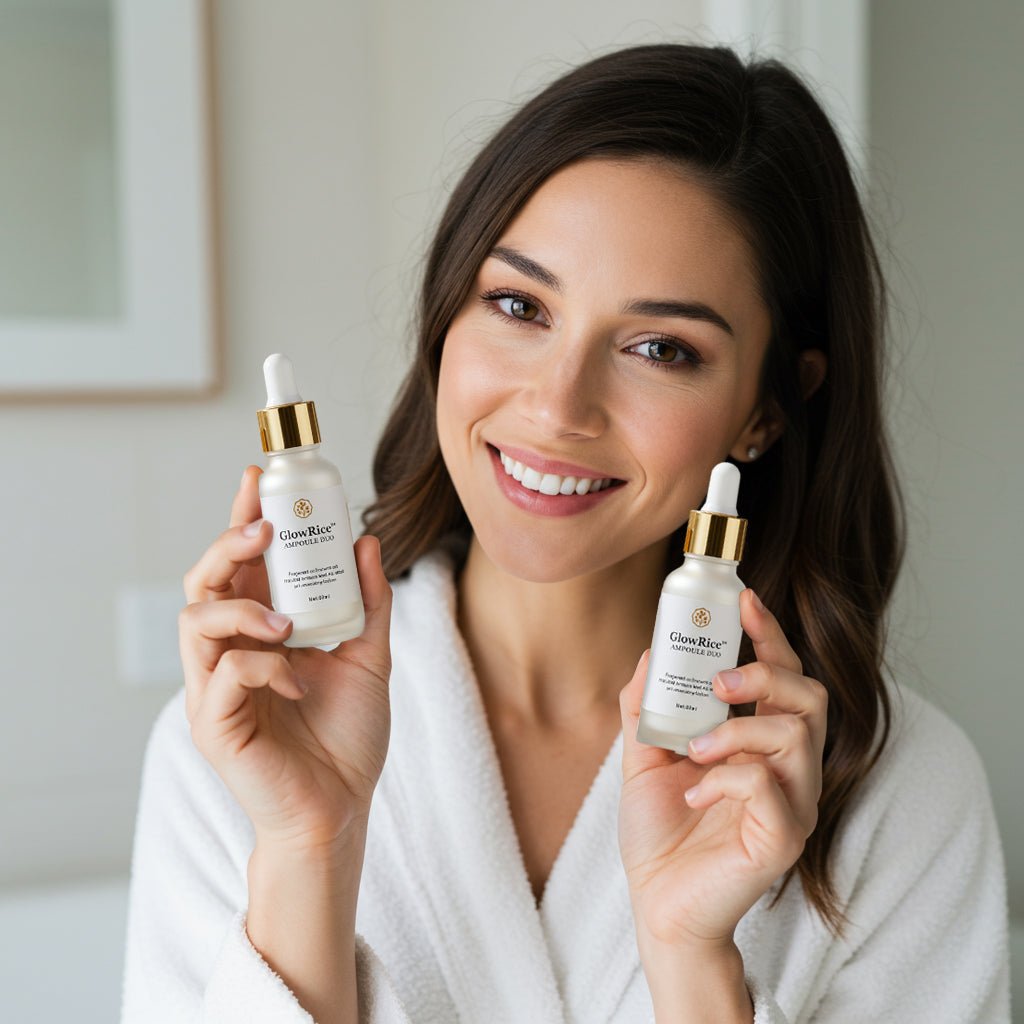 GlowRice™ Peel Shot Ampoule Duo - Serums