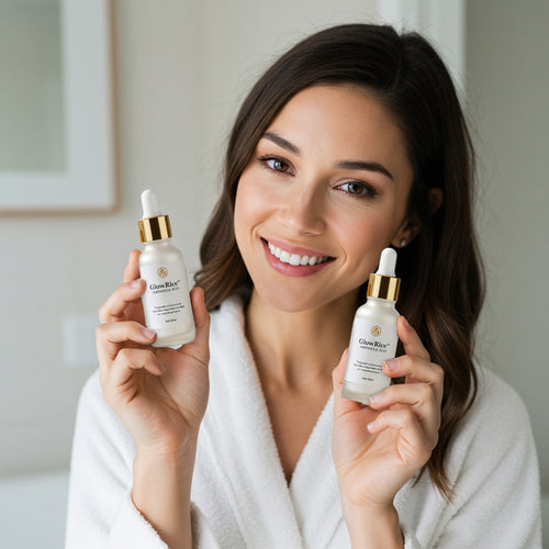 GlowRice™ Peel Shot Ampoule Duo - Serums