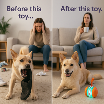 🐶busyball-interactive-dog-bal-Keep Your Pet Relaxed, Happy & Content for Cat🐱 & Dog🐶