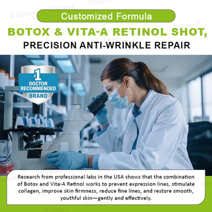 ✨✅👨‍⚕️Made and shipped from the UK 💫Rolimey® Botox & Vita-A Retinol Shot Wrinkle-Lift Tightening cream - Last Day Promotion 70% OFF