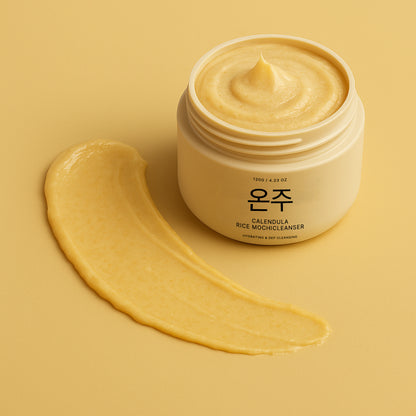 Mochi Cleanser Reset — 🌼 Calendula Fresh calms redness & dryness-🌾 Blue Hyssop Rice targets oil & breakouts-🌹Rosehip Glow brightens dull, uneven skin-🍃Green Rice Detox resets and balances all skin types.