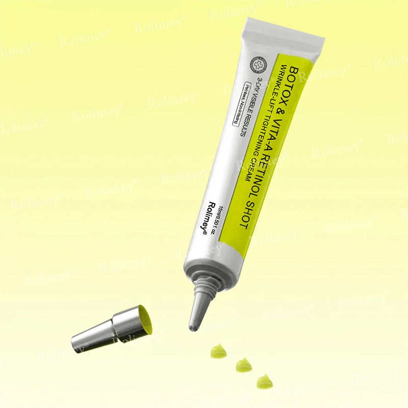 ✨✅👨‍⚕️Made and shipped from the UK 💫Rolimey® Botox & Vita-A Retinol Shot Wrinkle-Lift Tightening cream - Last Day Promotion 70% OFF