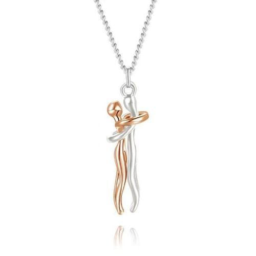 Hug Necklace + FREE Message Card & Gift Box