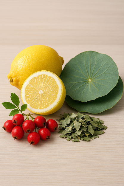 🌿 Lemon Hawthorn Lotus Leaves Tea