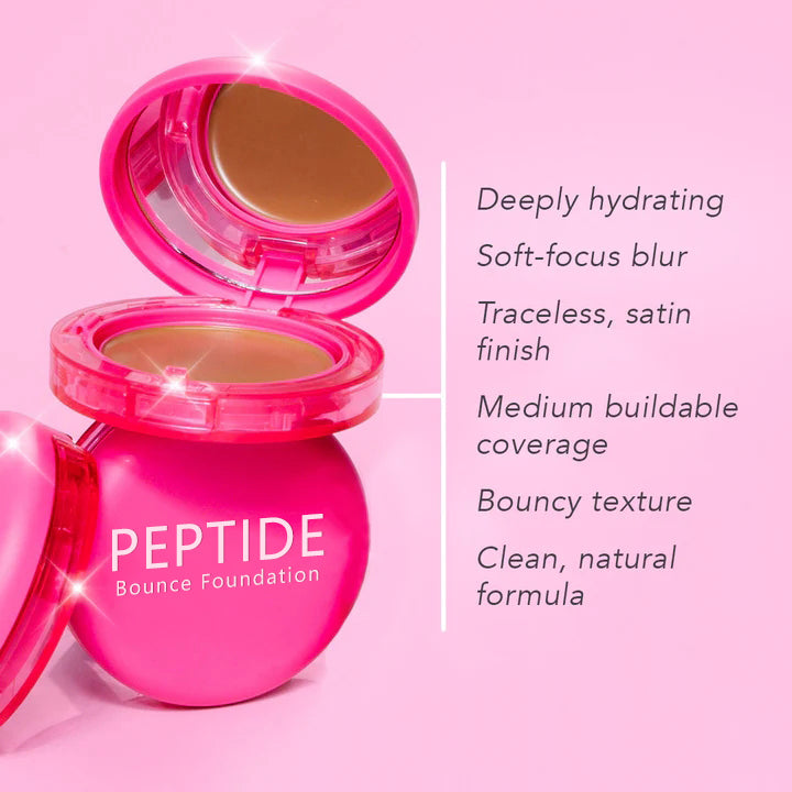 💕Final 3 Hours: 60% OFF 🔥 Peptide Bounce  Foundation