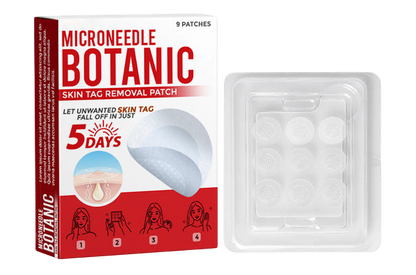MicroNeedle Botanic Skin Tag Removal Patch 🇺🇸 Made in the USA