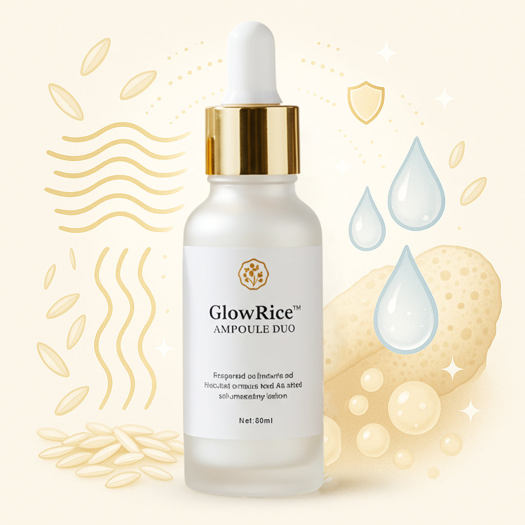 GlowRice™ Peel Shot Ampoule Duo - Serums