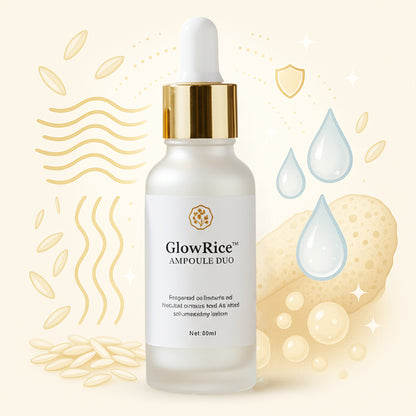 GlowRice™ Peel Shot Ampoule Duo - Serums