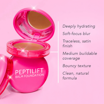 Final 3 Hours: Free brush🔥 Peptilift Balm Foundation
