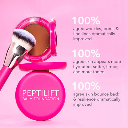 Final 3 Hours: Free brush🔥 Peptilift Balm Foundation