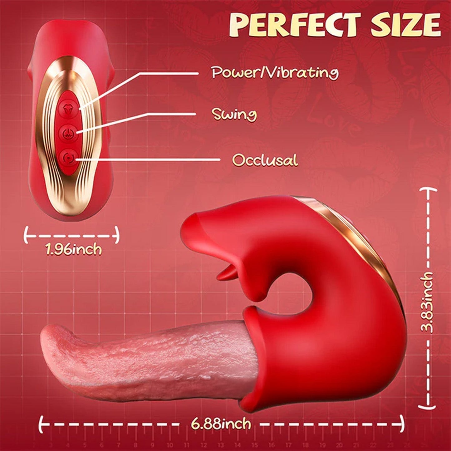 BBoj™ 3-in-1 Women's Vibrator – G-Spot Thrusting & Licking Toy🗽