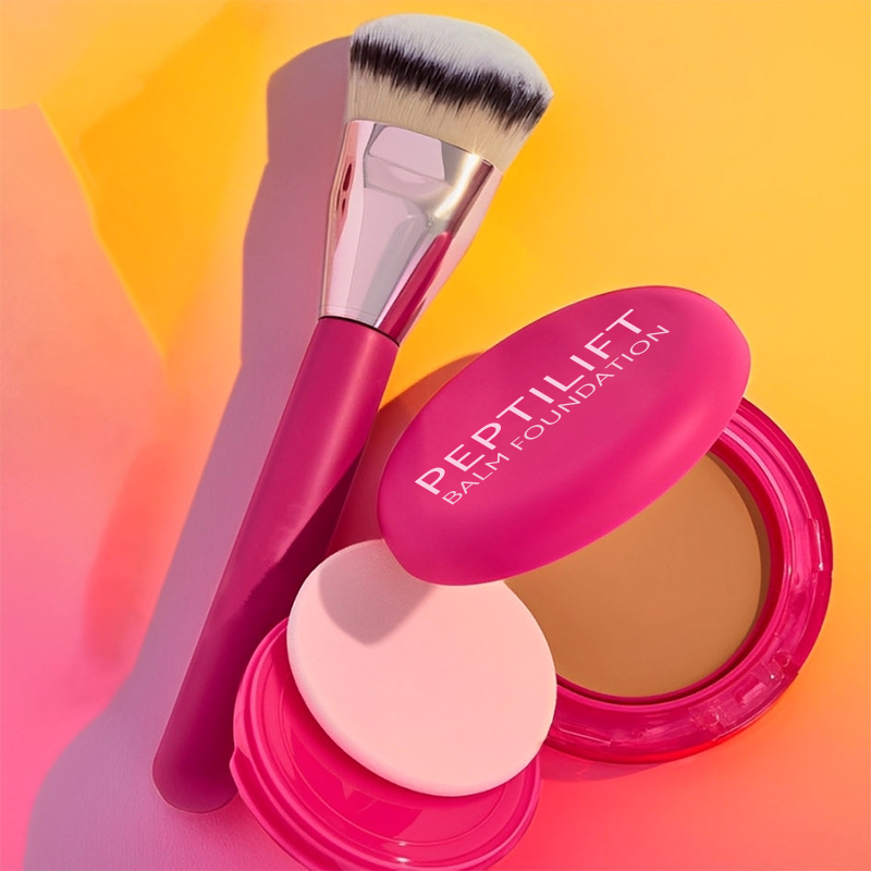 Final 3 Hours: Free brush🔥 Peptilift Balm Foundation