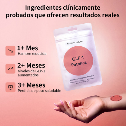 GLP-1 nutrition patch | 30 Metabolic Balance Patches, Berberine, Steady Release, Vegan, 1 Month Pack