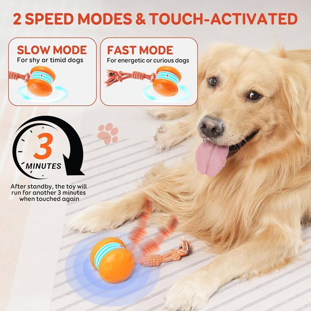🐶busyball-interactive-dog-bal-Keep Your Pet Relaxed, Happy & Content for Cat🐱 & Dog🐶