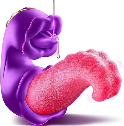 BBoj™ 3-in-1 Women's Vibrator – G-Spot Thrusting & Licking Toy🗽