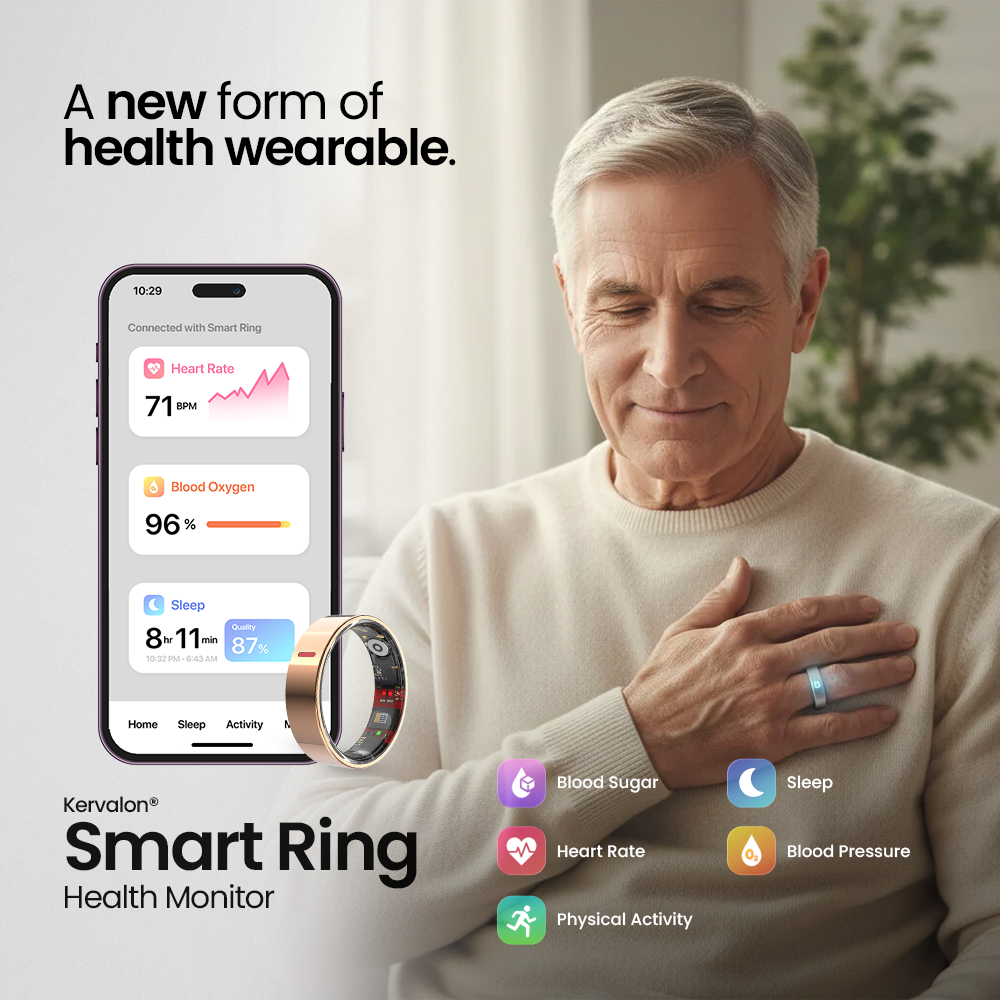 Kervalon® Smart Ring Health Monitor🩸