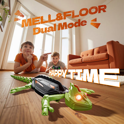 🔥LOVILDS Wall Crawler Gecko - LED RC Toy for Indoor Family Fun & Prank Gifts