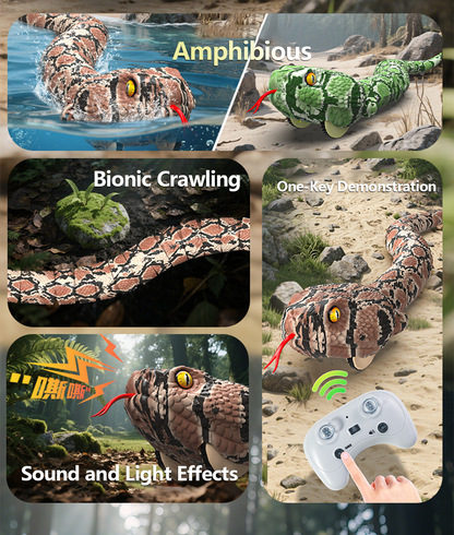 🔥LOVILDS Wall Crawler Gecko - LED RC Toy for Indoor Family Fun & Prank Gifts