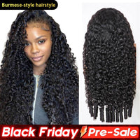 🔥Burmese Curly(HAIR 220% Density Full Burmese Curly 13x6 Lace)