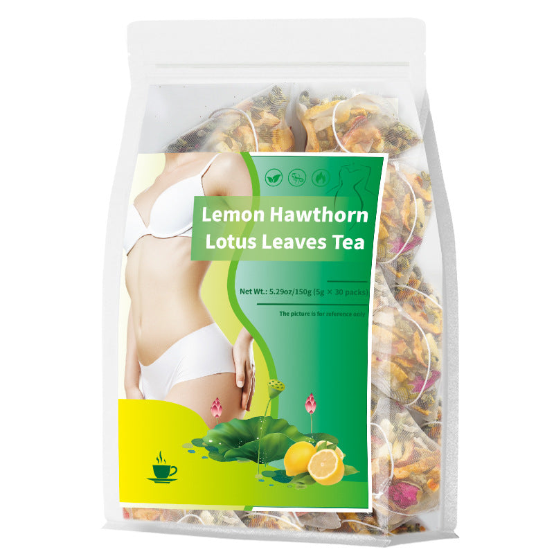 🌿 Lemon Hawthorn Lotus Leaves Tea