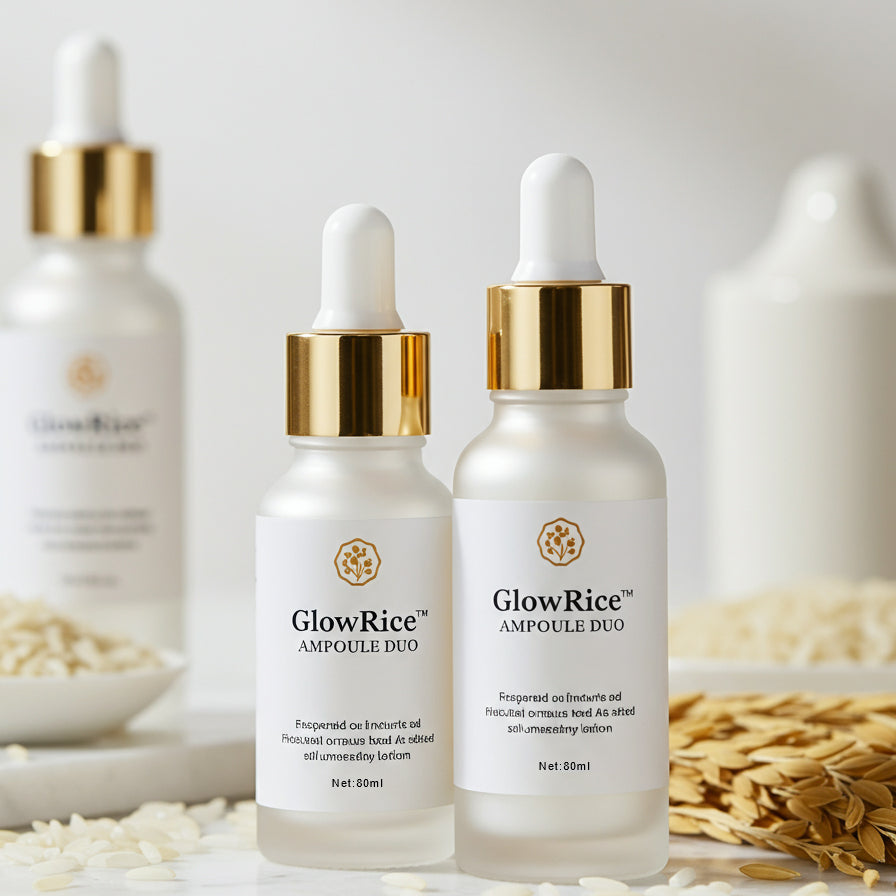 GlowRice™ Peel Shot Ampoule Duo - Serums